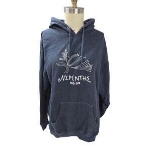 Nepenthe Big Sur Blue Hoodie 2X Excellent